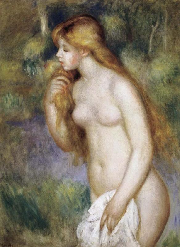 Pierre Renoir Bather Standing china oil painting image